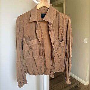 Kut From The Kloth Tan Brown Jacket Size XL